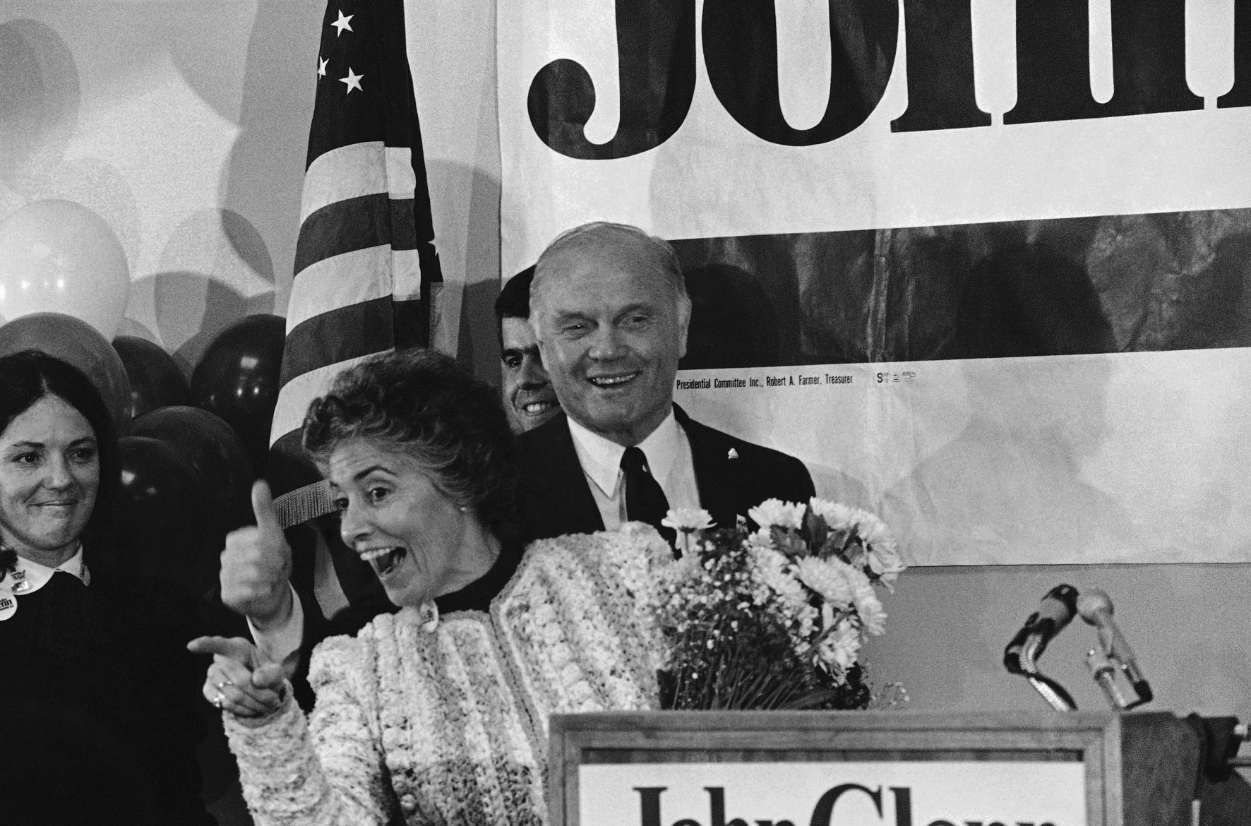 Annie Glenn, 1984